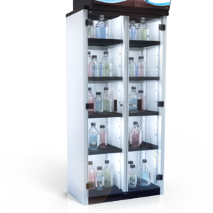 Rangement de produits chimiques